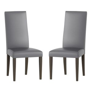 jídelní čalouněná židle (2ks), barva wenge (YJ-141)