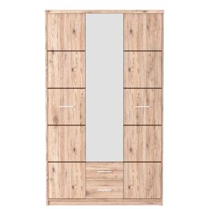 šatní skříň 3D2S, barva dub san remo light