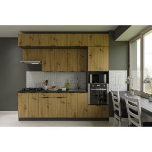 kuchyňská linka 260, barva dub Artisan