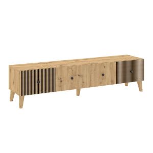 televizní stolek 2D, barva dub artisan