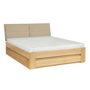postel s ÚP šířka 180 cm (XG-187), barva buk ZG003 béžová