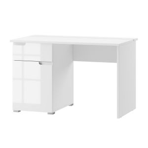 pracovní stůl, barva bílá lesk (ZS-14)
