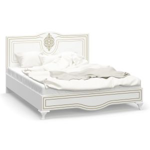 postel 160, barva bílý mat