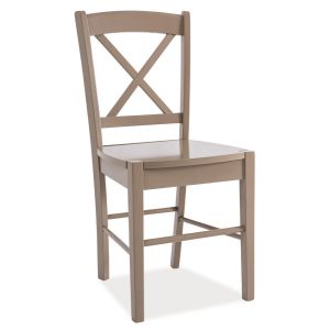 jídelní dřevěná židle, barva hnědá