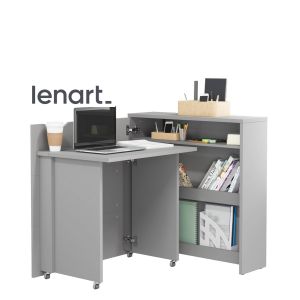 Lenart Work Concept rozkládací psací stůl levý šedá (MH-01)
