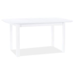 jídelní stůl rozkládací 105x65, barva bílá mat