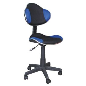 kancelářská židle, barva černá/modrá