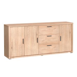 komoda 3D3S (G-3), barva dub krémový