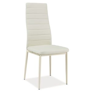 jídelní čalouněná židle BIS, barva krém/krém