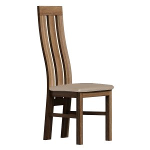 čalouněná židle, barva dub lefkas/Victoria 31 