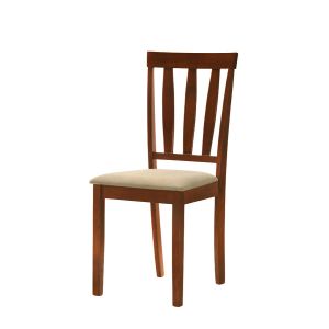 jídelní čalouněná židle, barva mocca/béžová