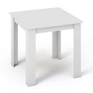 jídelní stůl 80x80, barva bílá