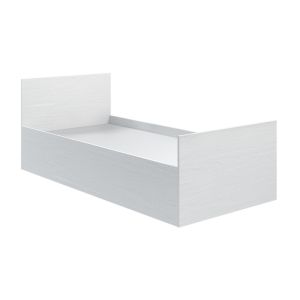 postel 90x200 cm, barva bílá