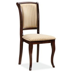 jídelní čalouněná židle, barva ořech/T19