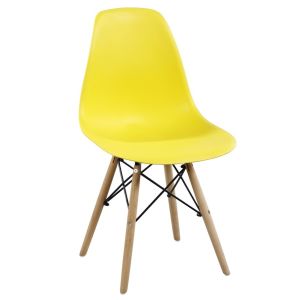jídelní židle, barva žlutá