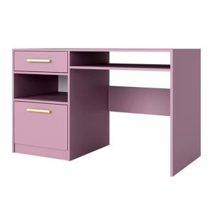 pracovní stůl, barva fialová