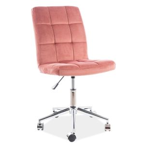 kancelářská židle, barva starorůžová