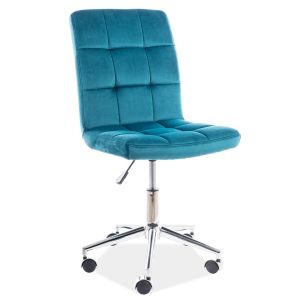 kancelářská židle, barva tyrkysová