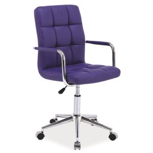 kancelářská židle, barva fialová