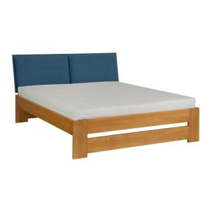 postel šířka 180 cm (XG-187), barva buk rustikal ZG002 modrá