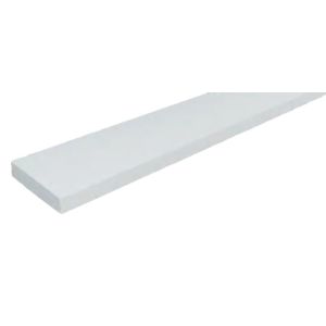 Sokl ke kuchyním 270/10 cm barva bílá unicolor