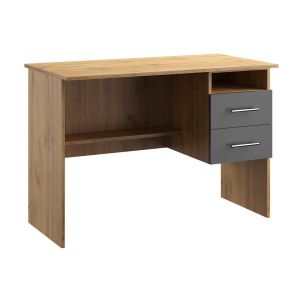 pracovní stůl pravý OD2, barva dub apalačský/šedá