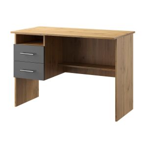 pracovní stůl levý OD2, barva dub apalačský/šedá