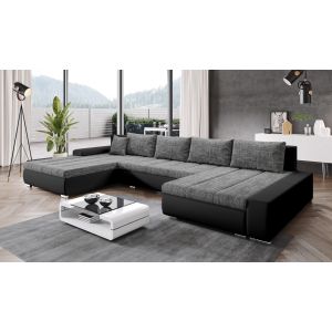rozkládací rohová sedačka, látka M1100/BE01 levá