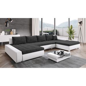 rozkládací rohová sedačka, látka M120/BE06 pravá