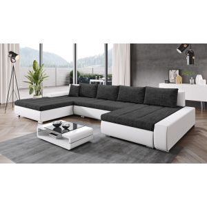 rozkládací rohová sedačka, látka M120/BE06 levá