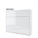 Lenart Bed Concept výklopná postel 160 bílá lesk/bílá mat (LX-14)