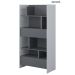 Lenart Bed Concept regál 2S šedá/grafit (LX-28)