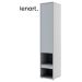 Lenart Bed Concept policová skříň šedá (LX-07)