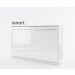 Lenart Concept Pro výklopná postel 120 bílá lesk/bílá mat (LE-05P)