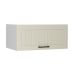 W80OKGR56 h. skříňka 1-dveřová výklopná, barva bílá/coffee mat