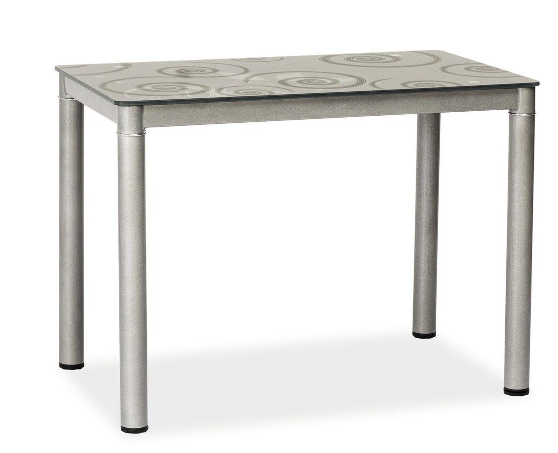 Jedálenský stôl DAMAR šedý