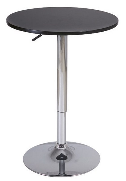 Barový stolík B-500 čierny