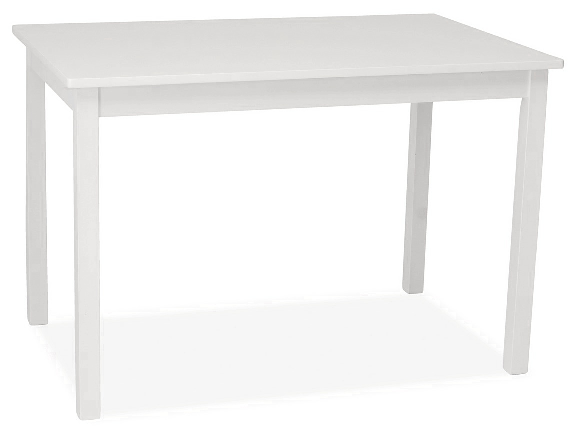 Jedálenský stôl FIORD biely 80x60