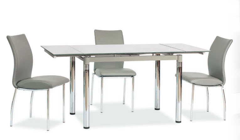 Jedálenský stôl GD-018 rozkladací šedý