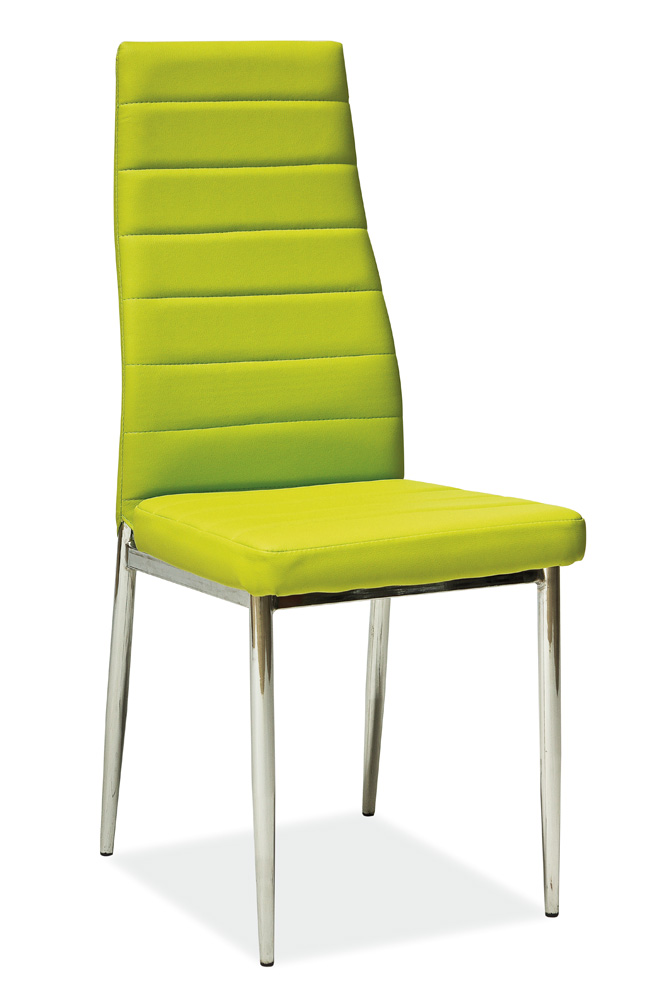 Jedálenská čalúnená stolička H-261 zelená