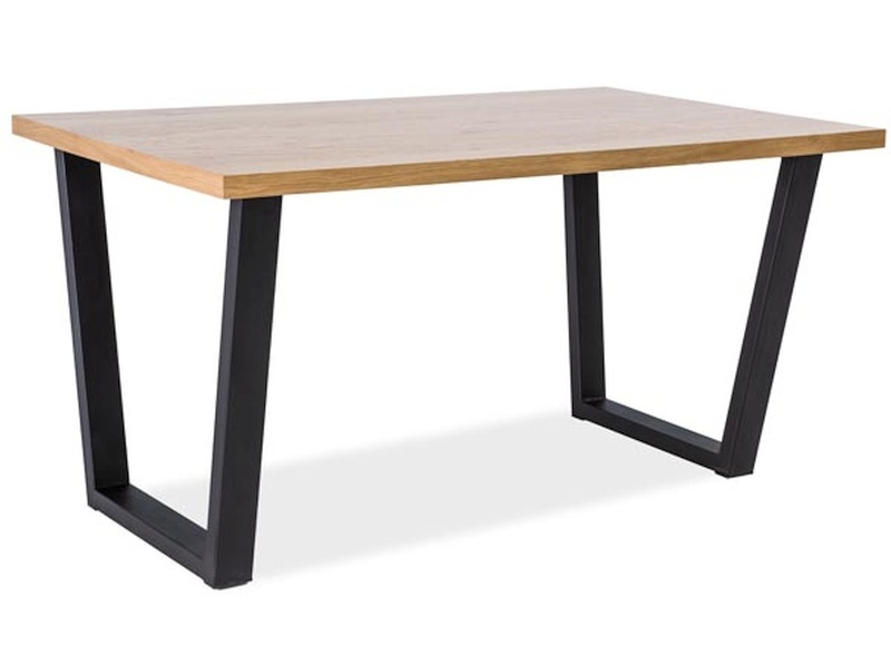 Jedálenský stôl VALENTINO 180x90 dub masiv