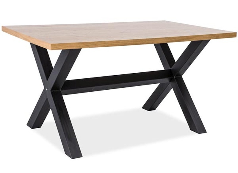 Jedálenský stôl XAVIERO 150x90 dub masiv